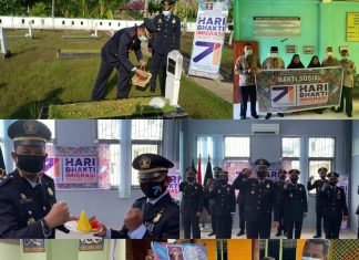 Peringati Hari Bhakti Ke-71, Imigrasi Selatpanjang Gelar Bakti Sosial