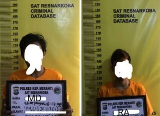 Polisi Tangkap 2 Pemuda Saat Paketkan Sabu, 1 Orang Kabur