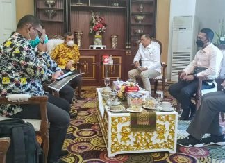 Temui Gubri, Bupati Meranti Gesa Pembangunan Jalan Alai-Mengkikip