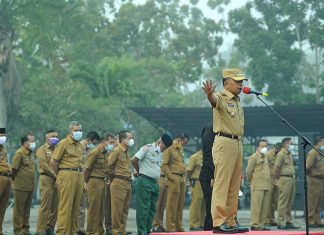 Wabup H. Asmar Ajak Seluruh ASN Berikan Pelayanan Prima Wujudkan Meranti Maju