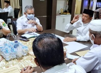 Kasus Covid-19 Meningkat, Bupati H.M Adil Intruksikan Dinas Kesehatan dan OPD Terkait Lebih Serius