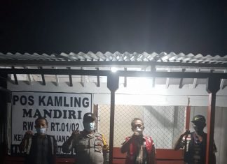 Jelang Ramadhan, Polsek Tebingtinggi Cek Pengaktifan Pos Kamling