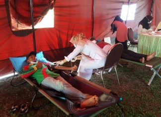 Peringati Milad ke-21, Salimah Bekerjasama dengan RSUD Meranti Gelar Kegiatan Donor Darah