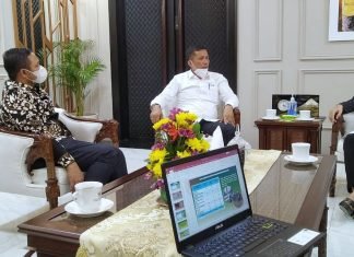 Bupati Kepulauan Meranti H. Adil Bertemu Menteri Tenaga Kerja RI