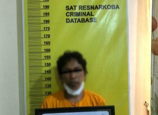 Sedang Meracik Sabu, MS Ditangkap Reserse Narkoba Polres Meranti