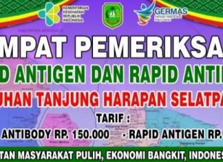 Perjalanan Keluar Riau Wajib Rapid Antigen, Biayanya di Kepulauan Meranti Rp255 Ribu