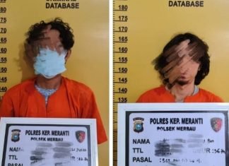 Polisi Tangkap 2 Orang Terkait Kasus Pembongkaran Travo Listrik PT. EMP di Merbau