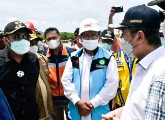 Gubri Syamsuar Tinjau Persiapan Penyambutan Presiden RI