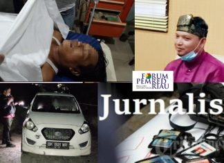Ketua Forum Pemred Riau: Tangkap Pelaku Penembakan Pemred Media Online di Simalungun