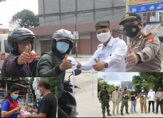 Antisipasi Covid-19, FPR Bagi 2.500 Masker Secara Gratis