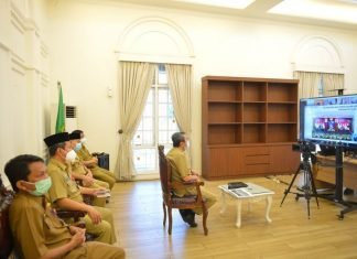 Gubri Hadiri Peluncuran Aksi PK Tahun 2021-2022 Secara Virtual