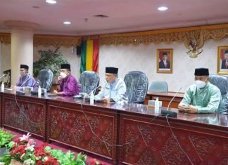 Sekretaris DPRD Riau Teken Pakta Integritas