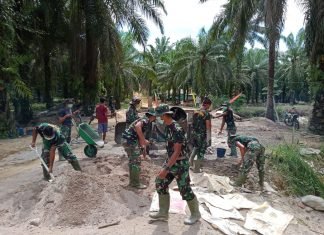 Danramil 03/Bgs Kapten Inf Y.Mendropa: Semangat Gotong Royong dan Rasa Kekeluargaan yang Kental