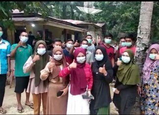 Warga Dusun Bukit 5 Ucapkan Terima Kasih Pada Satgas TMMD ke-111 Kodim 0321/Rohil