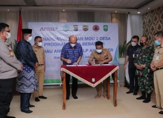 PT RAPP Luncurkan Inovasi Holistik Program Desa Bebas Api di Siak