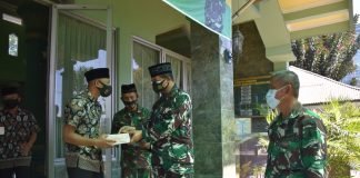 HUT ke-55, Korem Bhaskara Jaya Bagi Santunan