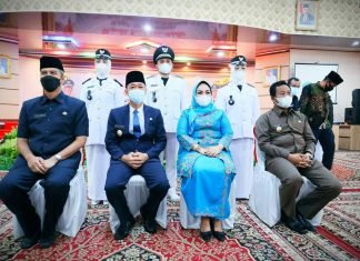 Bupati Rohil Lantik Tiga Penghulu