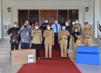 Gubri Terima Bantuan 26 Unit Hospital Bed Rumah Singgah Oksigen Gotong Royong Riau
