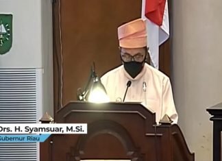 Paripurna HUT ke-64 Riau, Gubri Paparkan Ekonomi Riau Alami Pertumbuhan