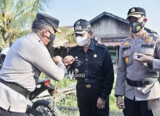 Bupati HM.Wardan Dampingi Kapolda Riau dalam Kunker Ke Inhil