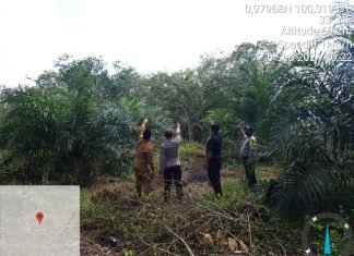 Warga Saksikan Cahaya di Langit Rohul dan Suara Dentuman Keras 2 Kali