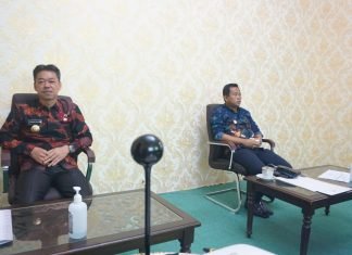 Bupati dan Wabup Rohil Ikuti Pembekalan Kepemimpinan