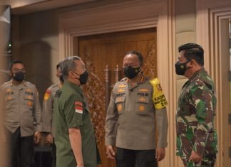 Panglima TNI Apresiasi Keberhasilan Gubri dan Forkopimda Tekan Covid 19 di Riau
