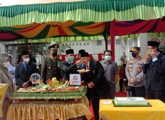 Pimpin Upacara Peringatan 61 Tahun UU Pokok Agraria, Ini Disampaikan Bupati Rohil