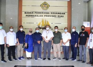Dikunjungi 3 APP, BPK PerwakilanProvinsi Riau Sebut Pergubri Bisa jadi Kriteria Audit Anggaran Publikasi