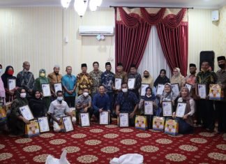 Para Pendiri Rokan Hilir Terharu, Pertama Kali Berkumpul dengan Bupati