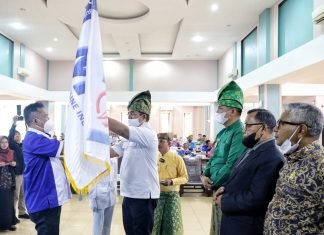 MOI Meranti Dikukuhkan, HM Adil Ajak Wartawan Bersinergi Membangun Daerah