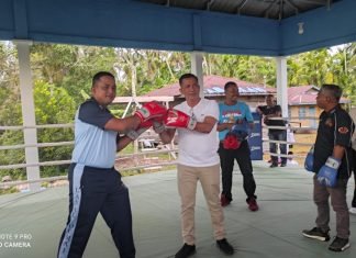 Bupati HM Adil Resmikan Pendopo Tinju Pertina Meranti