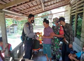 Polsek Tebingtinggi Barat Kejar Target Vaksinasi Hingga Pelosok