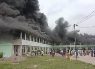 Asrama Putra Ponpes Khalid Bin Walid Rohul Terbakar