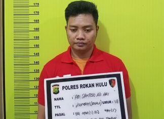 Sat Narkoba Polres Rohul Bekuk Pemain Narkotika Jenis Sabu di Ujungbatu