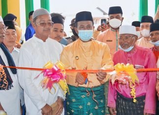 Wabup Rohil Resmikan Masjid Jami’ At-Tauhid