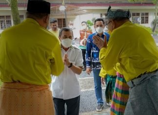Gubri Ajak PWI Riau Ekspose Kisah Sukses Pembibitan Mangrove Suku Laut Inhil