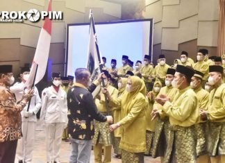Bupati HM.Wardan Hadiri Pengukuhan KKIH Masa Khidmat 2022-2027
