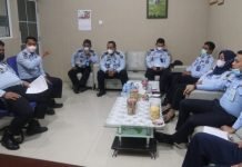 Treatment Kinerja, Kalapas Narkotika Tanjungpinang Gelar Rapat Bersama Jajaran Struktural