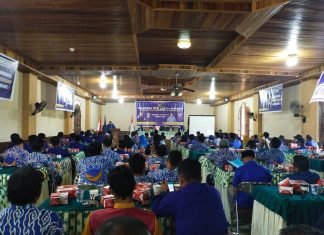 DPD Nasdem Rohul Gelar Rakorda tahun 2022