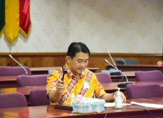 Banmus DPRD Riau Rapat Agenda Revisi I Kegiatan Dewan Bulan Maret Tahun 2022
