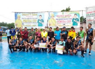 Ketua DPRD Inhil Tutup Open Turnamen Pemuda Cup Kecamatan Mandah