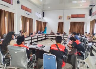 Komisi III DPRD Rohul Rapat Dengar Permasalahan Buruh PBF-SERBUNDO dengan PT.PISP