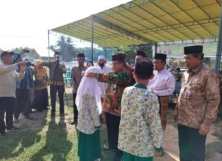 Staf Ahli Bupati Buka Resmi Pawai PORSADIN IV di Kepenuhan
