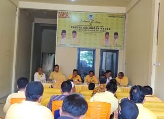 Golkar Rohul Konsolidasi Persiapan Hadapi Pemilu 2024
