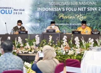 Pemprov Riau Dukung Pelaksanaan FOLU Net Sink 2030