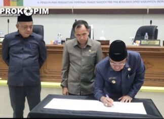 DPRD Inhil Paripurna Masa Sidang ke-III