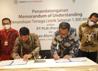 PLN Akan Suplai Listrik Hingga 2050 untuk PT Bintan Alumina Indonesia