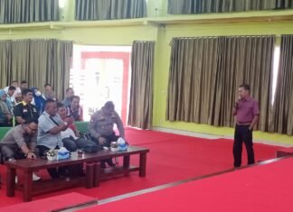 Wartawan Usulkan Kapolres Rohul Buat Ruangan Media Center