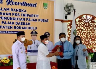 Kanwil DJP Riau dan Pemda Rohul Sepakat Optimalkan Pemungutan Pajak